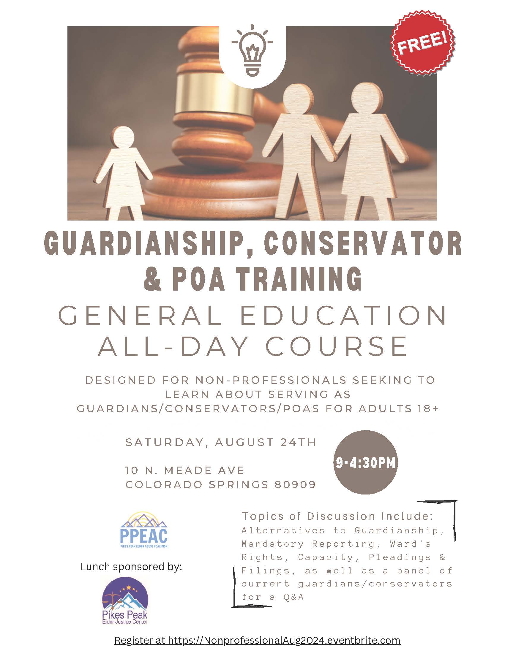 Guardianship, Conservatorship, and POA Training for Non-Professionals ...